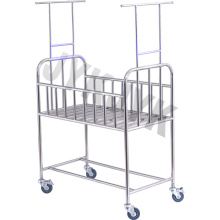 Stainless Steel Hospital Bassinet